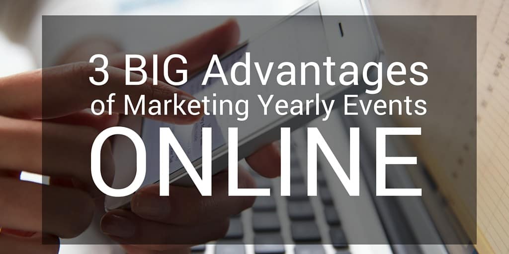marketing yearly events online