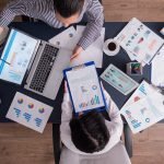 Borden Ventures: Redefining Film and Television Venture Capital for the Modern Era Top view of manager and employee doing teamwork