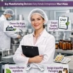 Building a Supplement Brand: Key Manufacturing Decisions Every Female Entrepreneur Must Make Building a Supplement Brand Key Manufacturing Decisions Every Female Entrepreneur Must Make